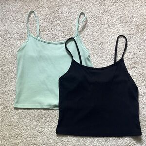 American Eagle Ribbed Tank Set of 2